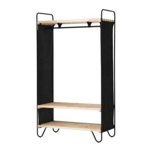Kledingkast Bodo Ikea, Huis en Inrichting, Ophalen, Grenenhout, Gebruikt, 100 tot 150 cm