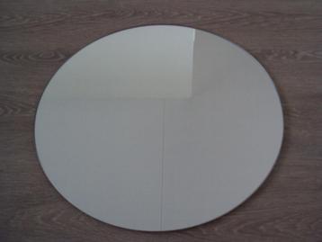 Nieuwe grote ronde spiegel diam. 50 cm of als onderspiegel beschikbaar voor biedingen