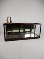 Antieke Engelse Winkeltoonbank met Spiegel – Circa 1920, Antiek en Kunst, Ophalen