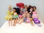 Barbie poppen Disney complete set 8 stuks, Kinderen en Baby's, Speelgoed | Poppen, Ophalen of Verzenden, Zo goed als nieuw, Barbie