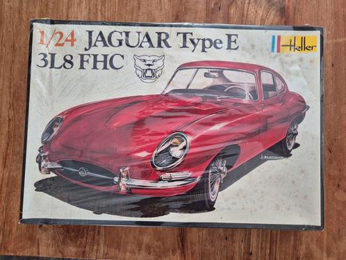 Heller Jaguar Type-E 3L8 FHC, Hobby en Vrije tijd, Modelbouw | Auto's en Voertuigen, Nieuw, Auto, Groter dan 1:32, Heller, Ophalen of Verzenden