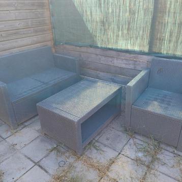 Tuinmeubelset Wicker beschikbaar voor biedingen