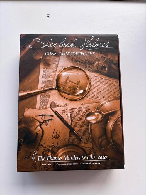 Shurlock Holmes consulting detectives, Hobby en Vrije tijd, Gezelschapsspellen | Bordspellen, Zo goed als nieuw, Een of twee spelers