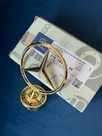 MERCEDES BENZ STER RVS GOLD NU 21,50 MET LAUWERKRANS, Ophalen of Verzenden, Nieuw