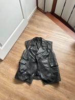 Studio Ar  gilet maat 36 (S/M) zwart leer met studs  nieuw, Kleding | Dames, Bodywarmers, Ophalen of Verzenden, Nieuw, Maat 36 (S)