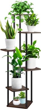 6-laags houten plantenrek, Tuin, Minder dan 30 cm, Rond, Nieuw