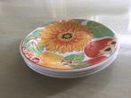 3 bordjes ca 19,5cm van John Tams retro zgan, Huis en Inrichting, Ophalen of Verzenden, Zo goed als nieuw, Bord(en), Overige stijlen