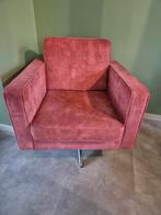 Retro fauteuil met draaivoet, Huis en Inrichting, Fauteuils, Ophalen
