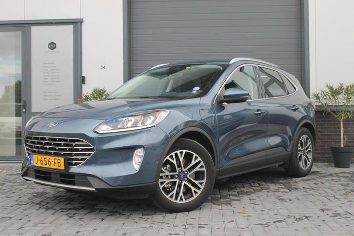 Ford Kuga 2.5 PHEV Titanium-NAP - Winterpack - Auto Trekhaak, Auto's, Ford, Bedrijf, Te koop, Kuga, 360° camera, ABS, Achteruitrijcamera