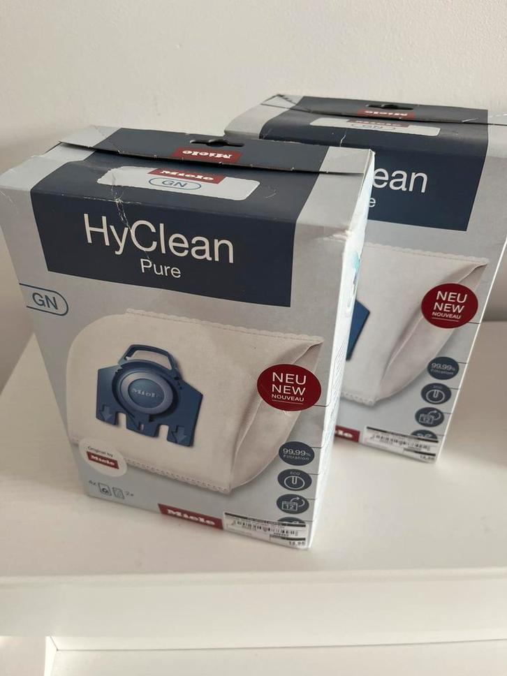 Miele Hyclean Pure GN Stofzuigerzakken 2 pakken, Witgoed en Apparatuur, Stofzuigers, Nieuw, Stofzuiger, Stofzak, Ophalen of Verzenden