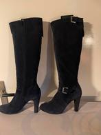 Seuede blauwe laarzen merk madeleine mt 38, Ophalen of Verzenden, Zo goed als nieuw, Blauw, Hoge laarzen