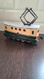 Vintage retro elektrische locomotiefje zie omschrijving, Overige merken, Gebruikt, Gelijkstroom, Rails