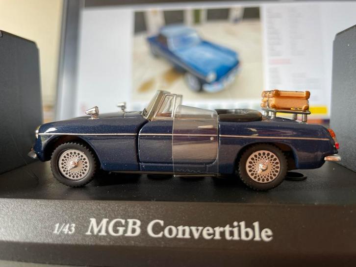 MGB Convertible 1/43, Hobby en Vrije tijd, Modelauto's | 1:43, Zo goed als nieuw, Auto, Overige merken, Ophalen of Verzenden