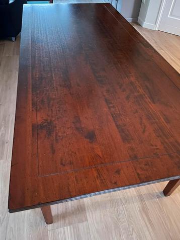 Eettafel kersen hout 