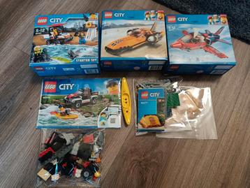 Lego City Sets - 60163 - 60178 - 60177 - 60240 - 40177 beschikbaar voor biedingen