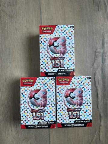 Pokémon 151 Booster Bundle - Nieuw! beschikbaar voor biedingen
