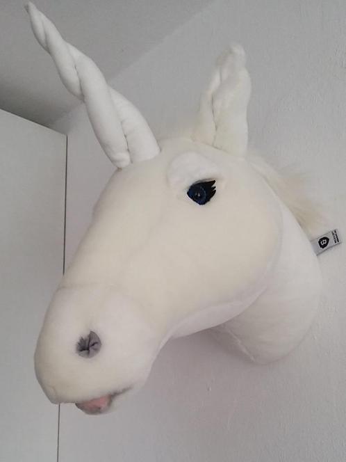 Wild & Soft wanddecoratie dierenkop unicorn eenhoorn Claire, Kinderen en Baby's, Kinderkamer | Inrichting en Decoratie, Zo goed als nieuw