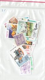 27 zegels van Cuba, Verzenden, Gestempeld, Midden-Amerika