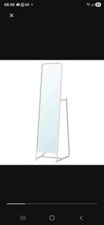 Staande ikea spiegel met ruimte voor kleding en sieraden, Huis en Inrichting, Ophalen, Minder dan 50 cm, Zo goed als nieuw, 150 tot 200 cm