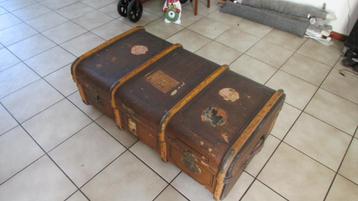 Hutkoffer Vintage, origineel, met originele sleutel! beschikbaar voor biedingen