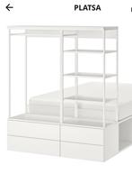 Platsa ladekast met kledingrek - Zeer goede staat, Huis en Inrichting, Kasten | Kledingkasten, Ophalen, Kunststof, 100 tot 150 cm