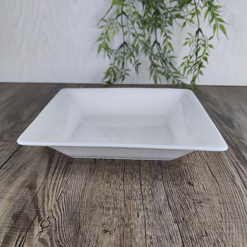 Villeroy & Boch Pi Carré Diep Bord / Vierkante Schaal 22cm, Ophalen of Verzenden