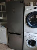 Zilverkleurige Samsung Koel-Vriescombinatie - Groot!, Ophalen, Gebruikt, 200 liter of meer, 60 cm of meer