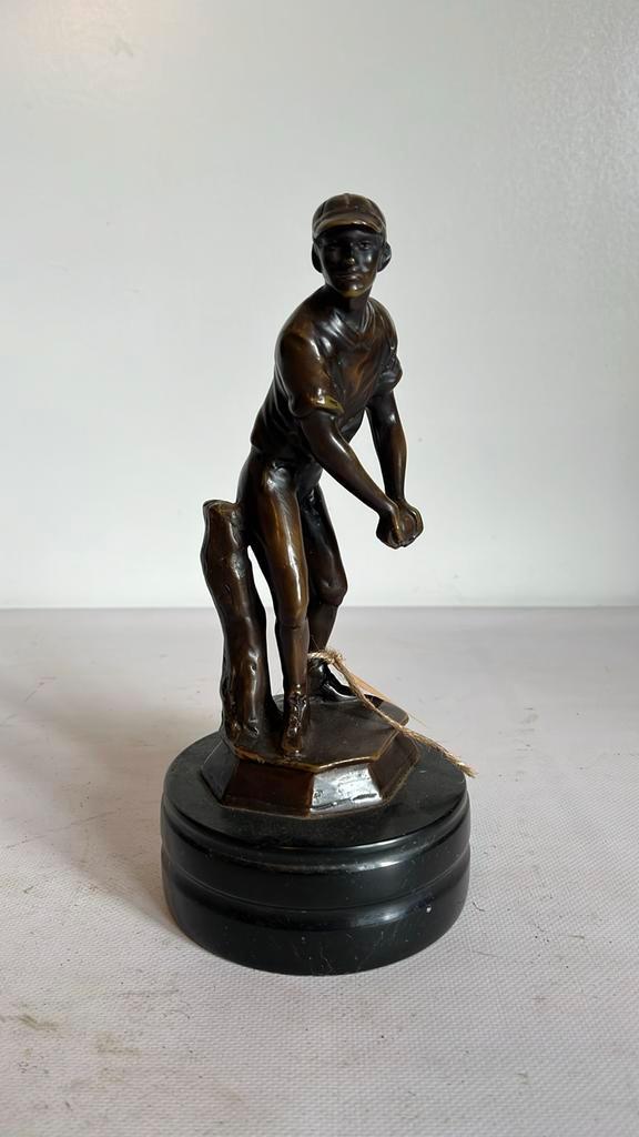 Brons beeldje, Antiek en Kunst, Antiek | Koper en Brons, Brons, Ophalen of Verzenden