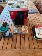 Switch V2 2019, Spelcomputers en Games, Switch 2019 Upgrade, Met games, Ophalen of Verzenden, Zo goed als nieuw