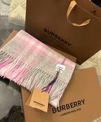 Burberry london sjaal cashmere nieuw met verpakking, Ophalen of Verzenden, Nieuw, Maat 46/48 (XL) of groter, Sjaal