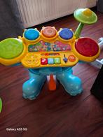 Drumstel met krukje en 2 stokjes zgan, Ophalen, Zo goed als nieuw