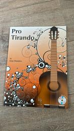 Gitaar speelboek met cd Nieuw Pro Tirando Joep Wanders, Ophalen of Verzenden, Nieuw, Thema, Gitaar