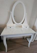 Ikea Dressing table mirror Kaptafel met spiegel wit white, Huis en Inrichting, Ophalen, Gebruikt