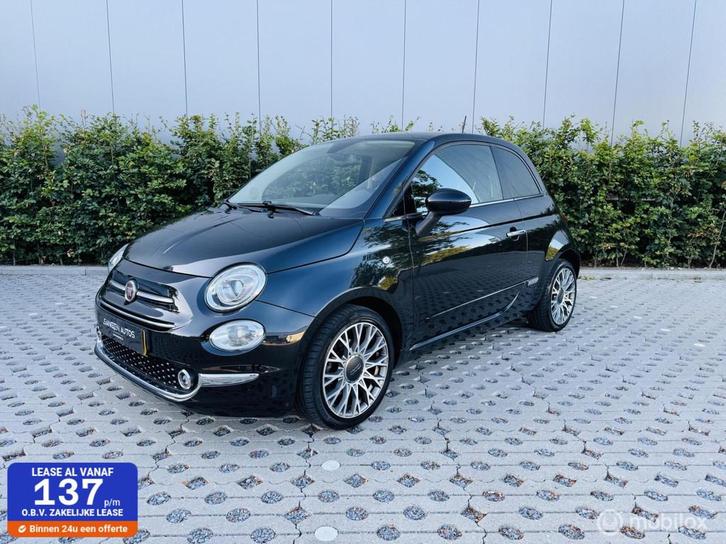 Fiat 500 0.9 TwinAir Turbo Lounge Pano Navi Pdc Cruise, Auto's, Fiat, Bedrijf, Te koop, ABS, Airbags, Airconditioning, Alarm, Android Auto