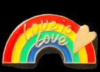Love is Love pin, Verzenden, Nieuw, Overige onderwerpen, Speldje of Pin