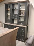 OPRUIMING Landelijke Buffetkast Fleur 164cm €1859 NU €999 10, Huis en Inrichting, Kasten | Buffetkasten, 200 cm of meer, Glas