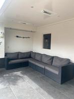 Lounge tuin bank met kussens, Tuin en Terras, Tuinbanken, Ophalen, Gebruikt, Hout