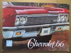 1966 CHEVROLET brochure, Nederlands, Boeken, Auto's | Folders en Tijdschriften, Chevrolet, Ophalen of Verzenden, Zo goed als nieuw