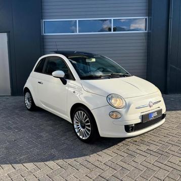 Fiat 500 1.2 Naked Parelmoer wit, Panorama dak, CarPlay, Air beschikbaar voor biedingen
