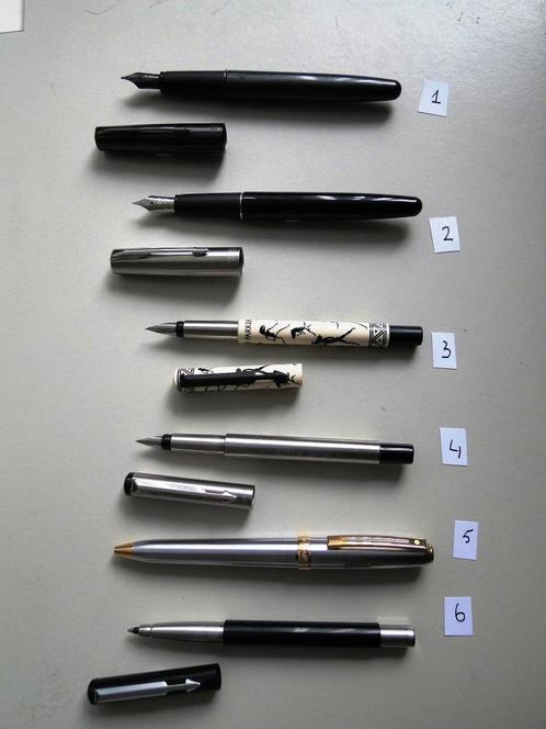 Parker/Sheaffer (vul)pennen, Diversen, Schrijfwaren, Zo goed als nieuw, Ophalen