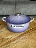 Le Creuset gietijzeren braadpan 20 cm – Blue Bell Purple, Huis en Inrichting, Keuken | Potten en Pannen, Ophalen of Verzenden