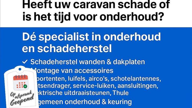 Geen uitvoeringen gevonden, Caravans en Kamperen, Caravans, Bedrijf, Hobby