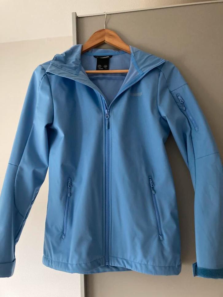 Regenjas Ayacucho, Kleding | Dames, Jassen | Zomer, Zo goed als nieuw, Blauw, Ophalen of Verzenden