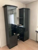 Mooie Wandkast met spiegeldeuren en drie lades, Ophalen, Overige materialen, 200 cm of meer, 150 tot 200 cm