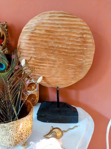 Decoratief Houten Ornament  beschikbaar voor biedingen