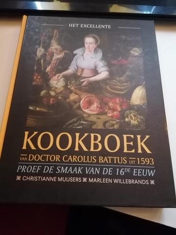 Het excellente kookboek van doctor Carolus Battus uit 1593  beschikbaar voor biedingen