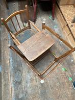 Oude Antieke Kinderstoel met Eetblad, Kinderen en Baby's, Kinderstoelen, Ophalen, Gebruikt, Overige typen, Afneembaar eetblad
