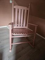 Vintage Schommelstoel - Roze, Antiek en Kunst, Ophalen