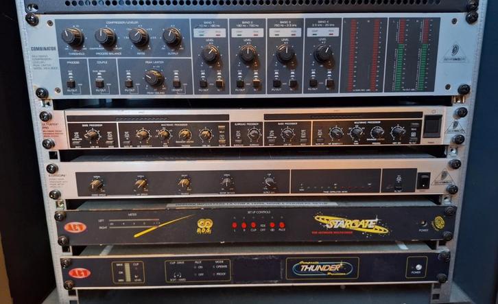 complete audio processing lijn ( inclusief stereo rds ), Muziek en Instrumenten, Effecten, Gebruikt, Ophalen