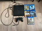 PlayStation 4 Slim 500GB model CUH - 2216A, Ophalen of Verzenden, Zo goed als nieuw, Met 1 controller, Slim